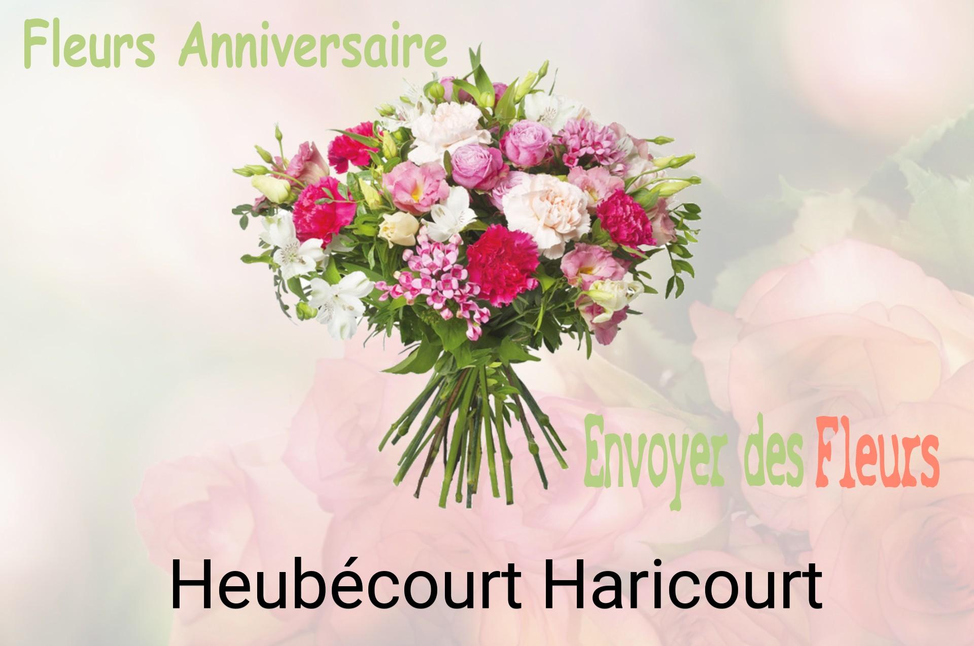 Bouquet de fleurs d’anniversaire livré à Heubécourt-Haricourt